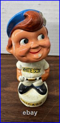 1960s Chicago White Sox Vintage Mini Bobblehead Nodder