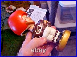 1960s Cleveland Browns Football Player Bobber Bobble Head Vintage Toy Doll Japan