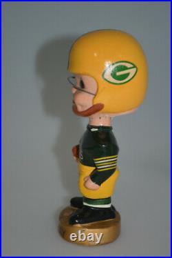 1960s Green Bay Packers Vintage Bobblehead Rare Dark Green Jersey NFL Football