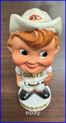 1960s Houston Colt 45s Vintage Mini Bobblehead Nodder