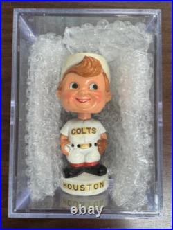 1960s Houston Colt 45s Vintage Mini Bobblehead Nodder