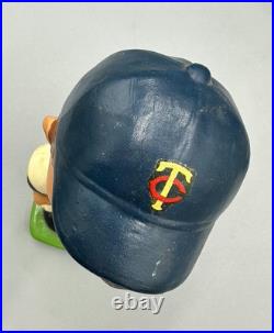 1960s MINNESOTA TWINS Baseball NODDER Bobblehead Vintage Green Base Japan