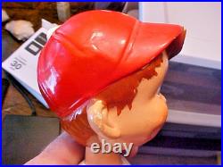 1960s Philadelphia Phillies Baseball Bobber Bobble Head Vintage Toy Doll Japan