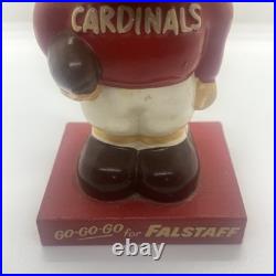 1960s St Louis Cardinals Bobble Head Go-Go-Go For Falstaff NFL Football VTG 1960s St Louis Cardinals Bobble Head Go-Go-Go For Falstaff NFL Football VTG