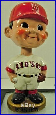 1960s VINTAGE BOSTON RED SOX GOLD BASE NODDER BOBBLEHEAD MLB
