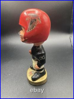 1960s Vintage Atlanta Falcons Bobblehead Nodder Gold Base. See All Pics