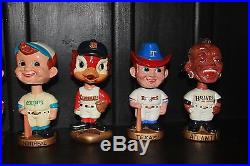 1960s Vintage Baseball Nodder Bobble Head Collection 10 Total RARE LOT