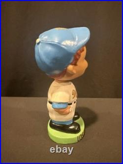 1960s Vintage Dodgers green base nodder