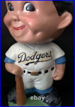 1960s Vintage Los Angeles Dodgers Green Base Bobble Head Nodder Excellentk