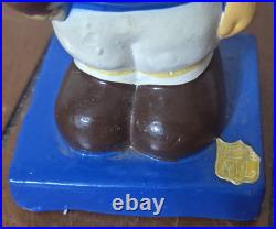 1960s Vintage NFL Square Base BobbleHead Nodder Baltimore Colts Made in Japan