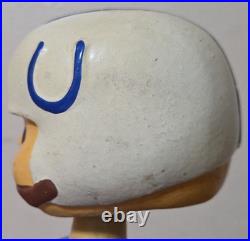 1960s Vintage NFL Square Base BobbleHead Nodder Baltimore Colts Made in Japan