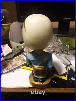 1960s Vintage San Diego Chargers Bobblehead Gold Base Japan 67