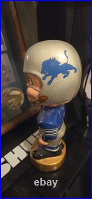 1960s Vintage Sports Bobble Heads Lot- Cardinals, Sox, Giants, Lions, Cubs