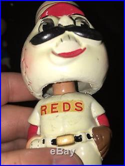 1961 1963 Vintage Cincinnati Reds Mini Nodder Bobblehead Rare