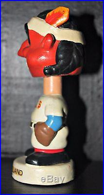 1961 1963 Vintage Mini Cleveland Indians Dashboard Nodder Bobblehead Doll