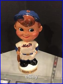 1961-62 New York Mets Mini Vintage Bobble Bobbing Head Doll Mint