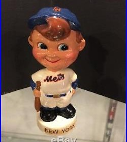 1961-62 New York Mets Mini Vintage Bobble Bobbing Head Doll Mint