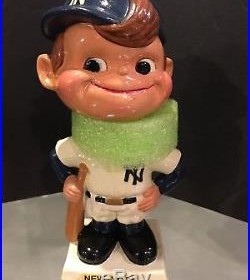 1961-63 New York Yankees Vintage Bobble Bobbing Head Doll Mint