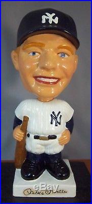 1961 63 Vintage Mickey Mantle New York Yankees BOBBING, NODDER, BOBBLE Head