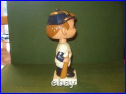 1961 Ny Yankees Bobbing Head Doll, Nodder, White Base, Japan, Vintage, Hi Grade