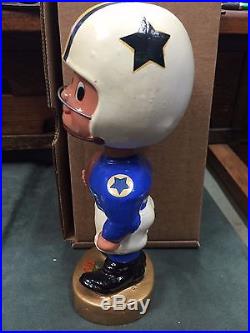 1962 Dallas Cowboys Vintage Bobblehead with Circle bottom + TOES UP