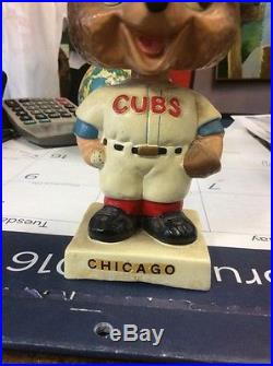 1962 JAPAN CHICAGO CUBS BOBBLEHEAD NODDER VINTAGE AUTHENTIC Great Condition