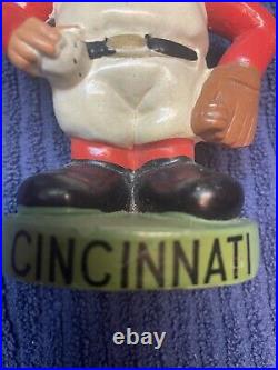 1962 Japan Vintage Cincinnati Reds Bobble Head Nodder Green Base