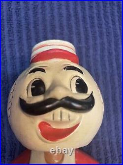 1962 Japan Vintage Cincinnati Reds Bobble Head Nodder Green Base