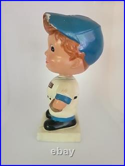 1962 Los Angeles Dodgers Stadium Baseball Bobblehead Nodder Vintage White Base