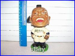 1962 Milwaukee Braves Chief Nocahoma Vintage Bobblehead (broken Back Of Head)