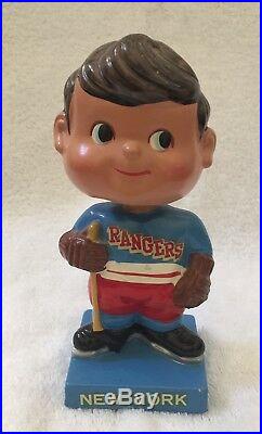1962 NHL New York Rangers Bobblehead, Nodder, Bobble Head Rare Vintage