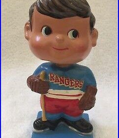 1962 NHL New York Rangers Bobblehead, Nodder, Bobble Head Rare Vintage