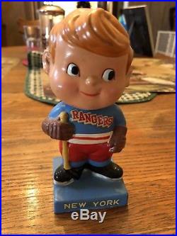 1962 NY Rangers NHL vintage bobble head Rare Excellent Condition