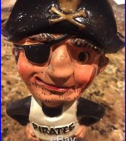 1962 Pittsburgh Pirates Very Rare Vintage Bobble Head Doll Nm Japan