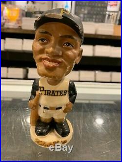 1962 Roberto Clemente Pittsburgh Pirates Vintage Bobble Head Doll Vg