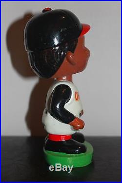 1962 Vintage BALTIMORE ORIOLES BLACK Nodder Bobble Head MINT RARE