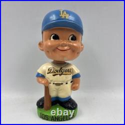 1962 Vintage Los Angeles Dodgers Bobblehead Nodder Green Base Japan 1962 Vintage Los Angeles Dodgers Bobblehead Nodder Green Base Japan