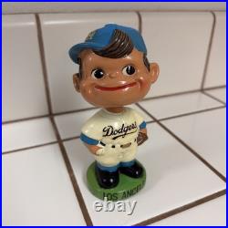 1962 Vintage Los Angeles Dodgers Bobblehead Nodder Green Base Japan