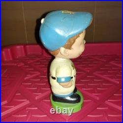 1962 Vintage Los Angeles Dodgers Bobblehead Nodder Green Base Japan