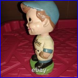 1962 Vintage Los Angeles Dodgers Bobblehead Nodder Green Base Japan