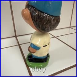 1962 Vintage Los Angeles Dodgers Bobblehead Nodder Green Base Japan