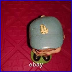 1962 Vintage Los Angeles Dodgers Bobblehead Nodder Green Base Japan