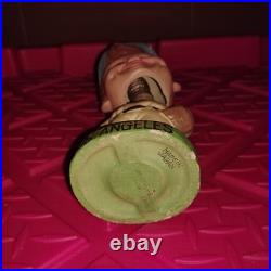 1962 Vintage Los Angeles Dodgers Bobblehead Nodder Green Base Japan