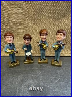 1964 THE BEATLES JOHN PAUL GEORGE RINGO SEALED 3.5 PLASTIC BOBBLE HEAD Vintage 1964 THE BEATLES JOHN PAUL GEORGE RINGO SEALED 3.5 PLASTIC BOBBLE HEAD Vintage