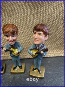 1964 THE BEATLES JOHN PAUL GEORGE RINGO SEALED 3.5 PLASTIC BOBBLE HEAD Vintage 1964 THE BEATLES JOHN PAUL GEORGE RINGO SEALED 3.5 PLASTIC BOBBLE HEAD Vintage