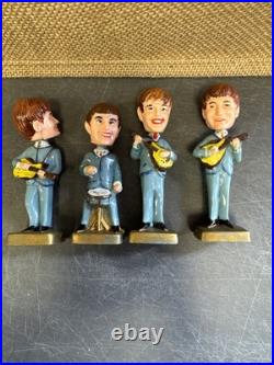 1964 THE BEATLES JOHN PAUL GEORGE RINGO SEALED 3.5 PLASTIC BOBBLE HEAD Vintage 1964 THE BEATLES JOHN PAUL GEORGE RINGO SEALED 3.5 PLASTIC BOBBLE HEAD Vintage