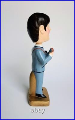 1964 Vintage Beatles Paul McCartney Car Mascots 8 Bobblehead Nodder N Mint Cond