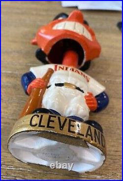 1966-1971 Vintage Cleveland Indians Nodder with Gold Base