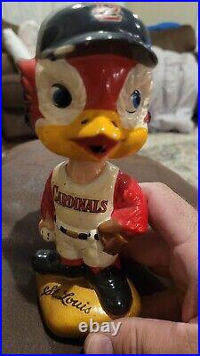 1967 St Louis Cardinals Vintage Fred Bird Bobblehead