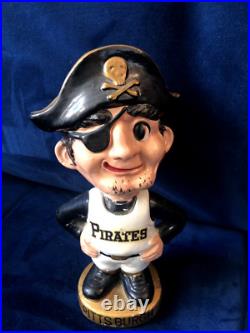1967 Vintage Pittsburgh Pirates Mascot Bobblehead with gold base 1967 Vintage Pittsburgh Pirates Mascot Bobblehead with gold base
